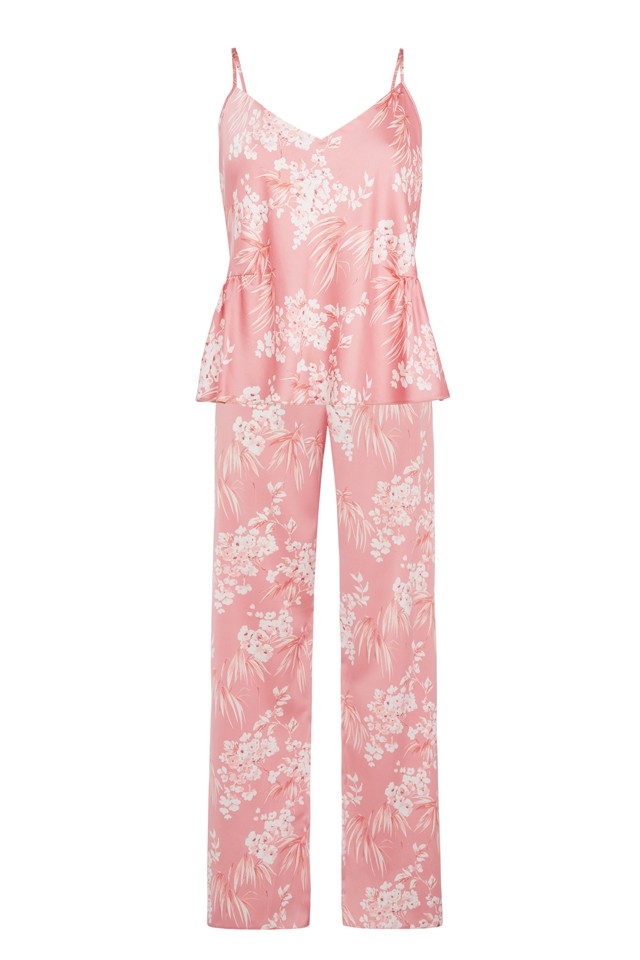 Szatén nadrág és felső F&F 5490 Ft