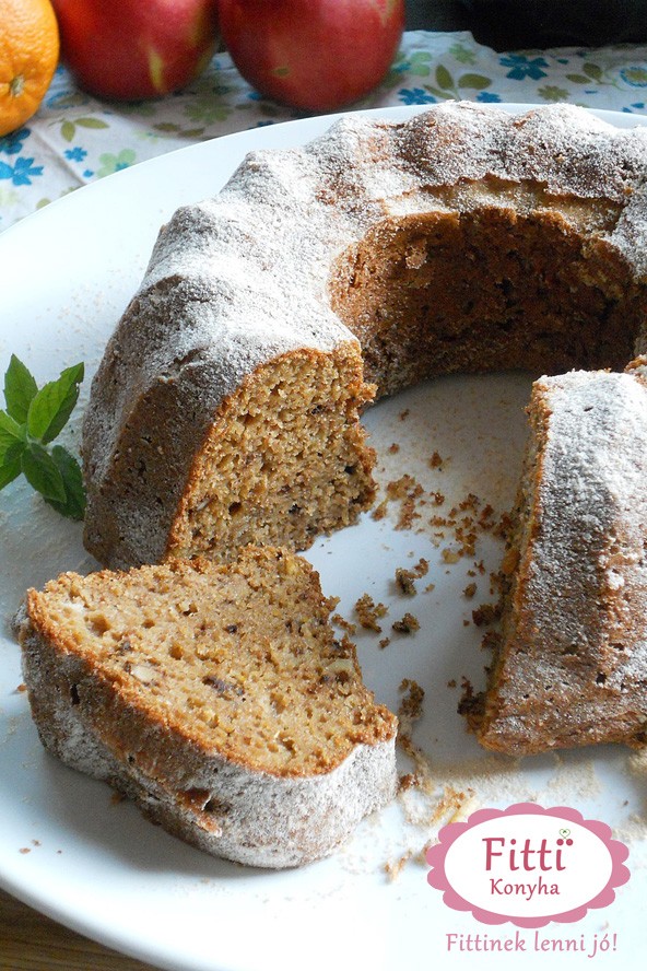 Karácsonyi almás-narancsos kuglóf