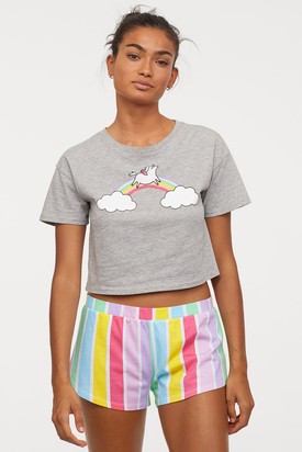 Pizsamafelső és -sort - 3 995 Ft H&M