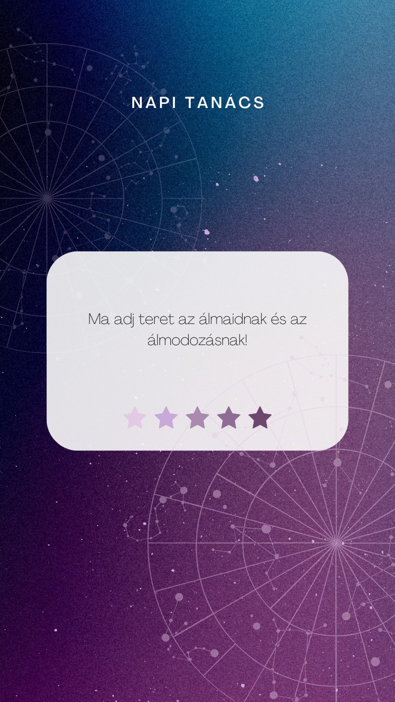 Ez tanácsolja mára a napi horoszkóp