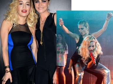 Két lány és a piszkos tánc - Rita Ora és Cara Delevingne enyeleg