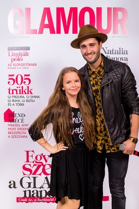 Király Viktor a GLAMOUR és az ARÉNA Pláza közös Stylistversenyén