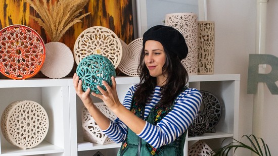 Volkova Krisztina új életre kelti a használt ruhákat