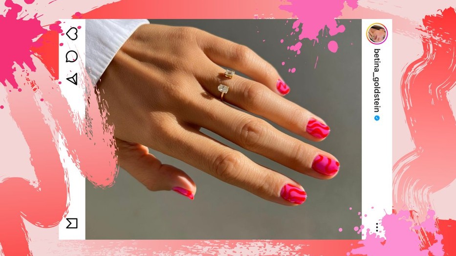 A piros és rózsaszín körmök a te hangulatodat feldobják 