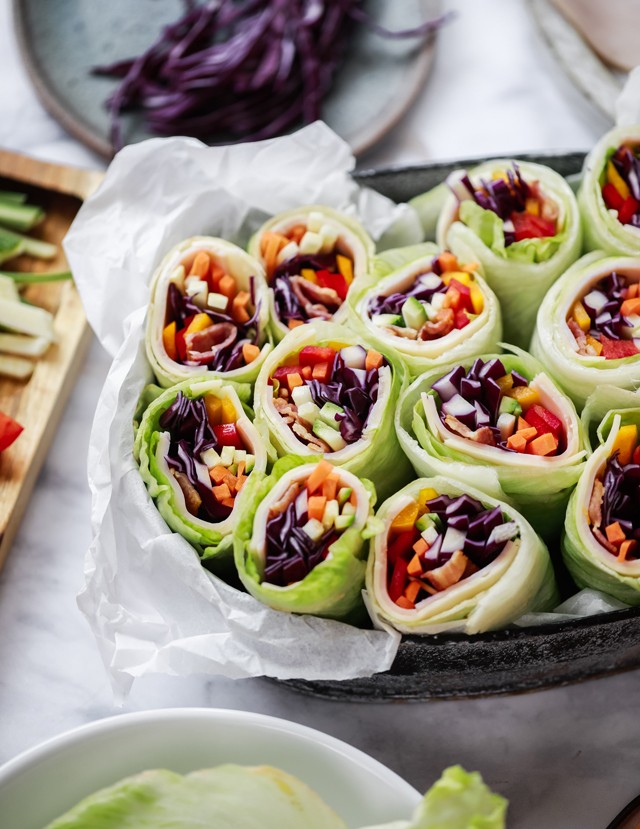 Egy egészséges, laktató uzsonna a gyerkőcöknek: zöldéseg saláta wrap