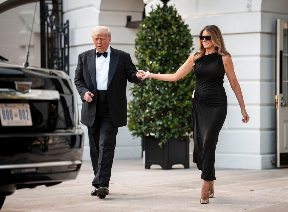 Melania Trump azonnal ellopta a show-t