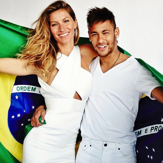 És egy újabb közös fotó Neymarral a Vogue fotózásról.