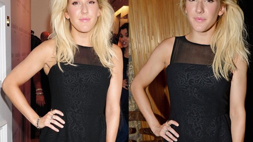 Ellie Goulding cipőcserével megoldja!