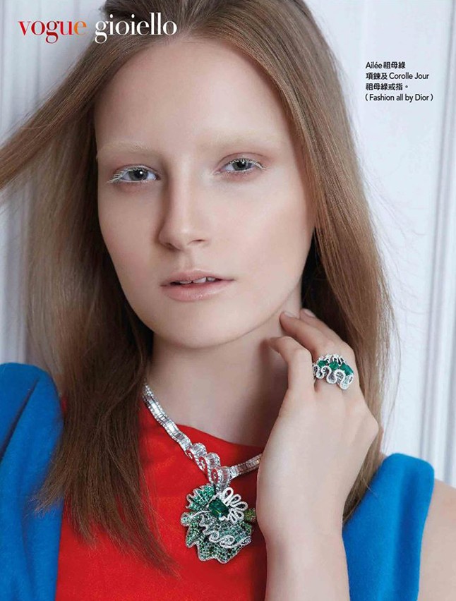 Gáll Franciska először a Vogue magazinban!