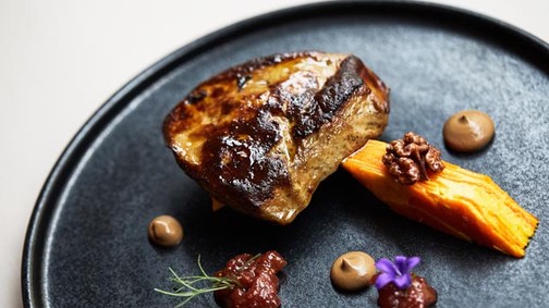 Egy impozáns étterem a belvárosban, ahol minden a libamáj körül forog