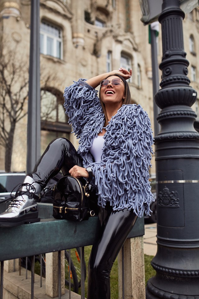 Megyeri Csilla bohém kabátjától azonnal jobb kedved lesz