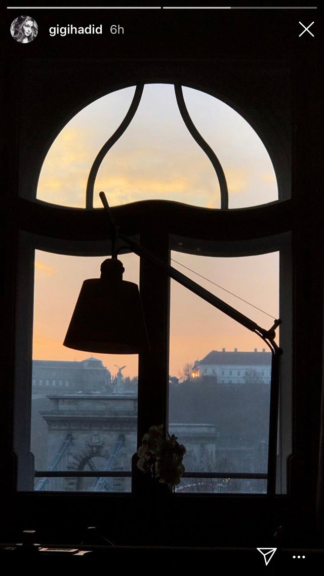 Gigi Hadid fotója Magyarországról