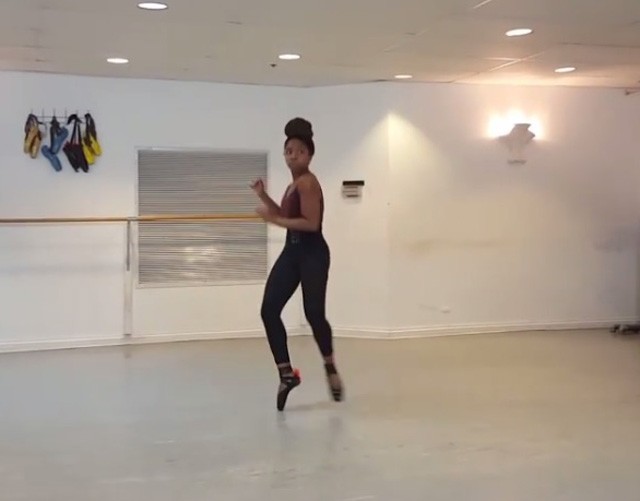 balerina, instagram, hiplet, balett, hip-hop, tánc, homer hand bryant, chicago, táncos, videó, táncvideó