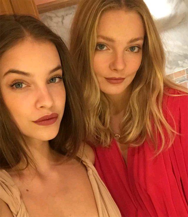 Mihalik Enikő és Palvin Barbi