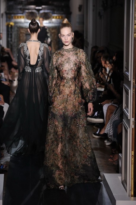 Axente Vanessa a legutóbbi Valentino haute couture show-n