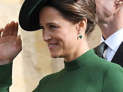 Pippa Middleton bármelyik pillanatban szülhet, mégis ott van a királyi esküvőn