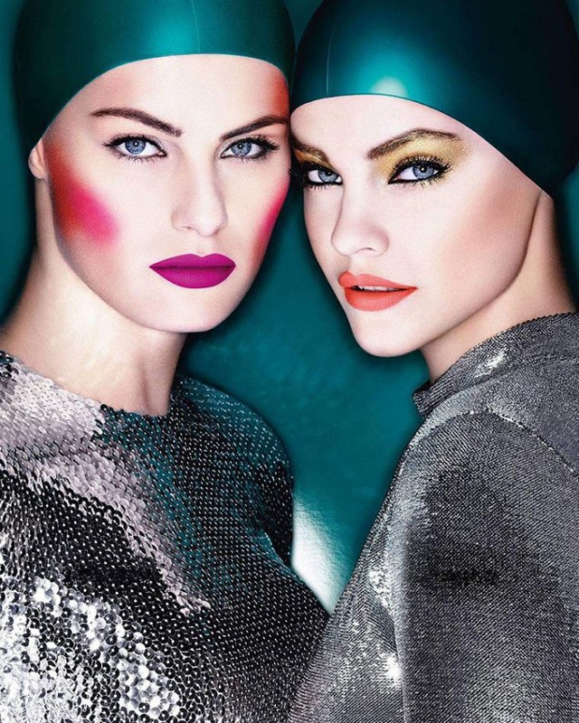 Palvin Barbara és Isabeli Fontana sminkkampánya