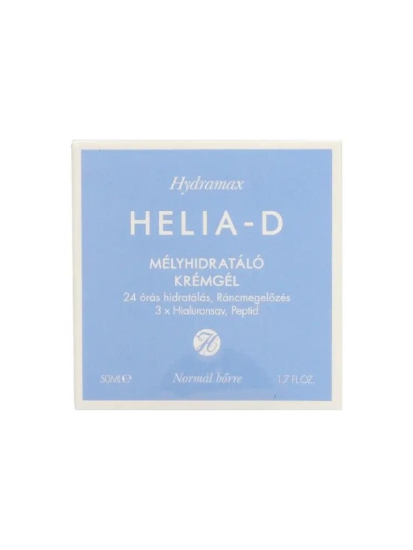 Hydramax mélyhidratáló krémgél normál bőrre HELIA-D 2999 Ft/50 ml (59,98 Ft/1 ml) a Rossmann üzleteiben és online, GLAMOUR kuponnal, 40% kedvezménnyel 1799,4 Ft