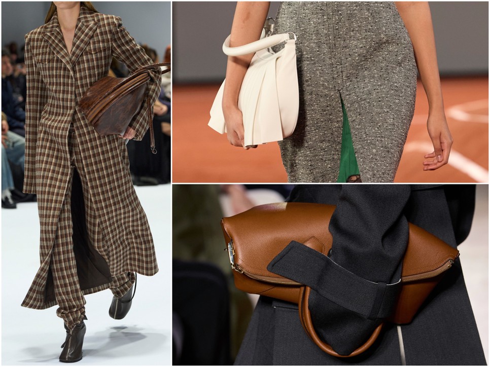 Időtlen shopper táskák az Acne Studios, Lacoste és Victoria Beckham 2024-es őszi-téli kollekciójából