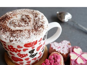 Forró csoki, házi kókusztejszínhabbal