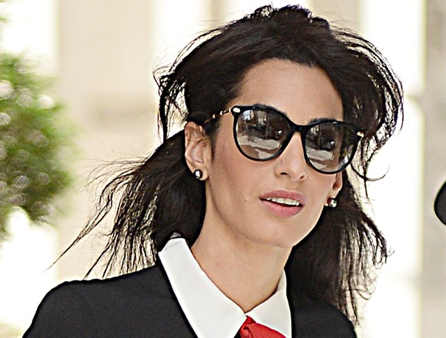 amal clooney, george clooney, kis fekete