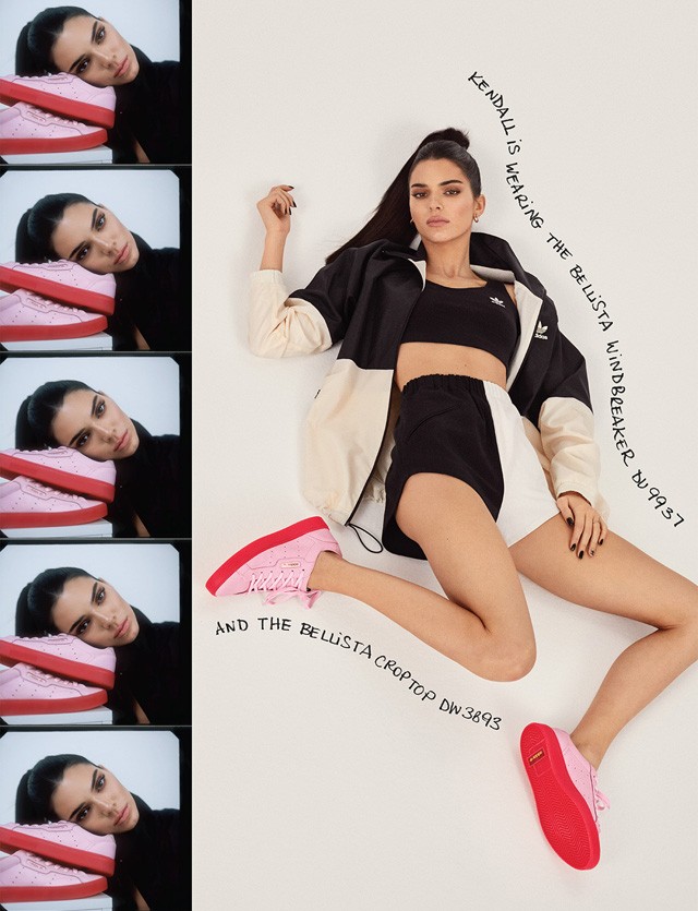 Kendall Jenner az Adidas kampányában