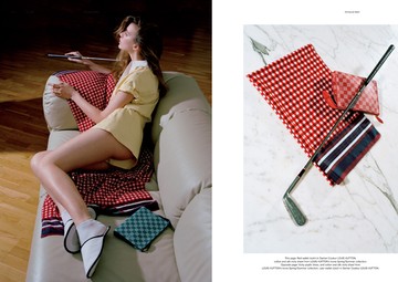 Szepesi Melinda és Szabó Ádám együtt golfoznak