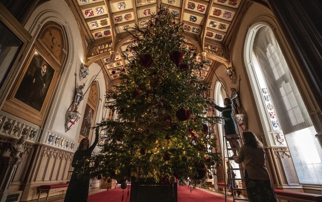 Láttad már a királyi család elképesztő karácsonyi dekorációját?