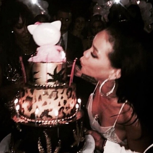 Ilyen volt Rihanna 27. születésnapja