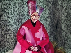 91 évesen lett címlaplány Iris Apfel