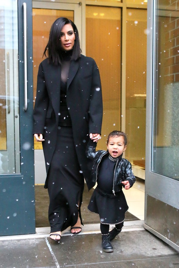 kim kardashian, north west