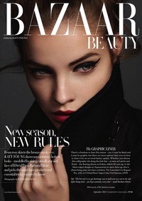 Palvin Barbi a brit Harper`s Bazaar trenddiktátora