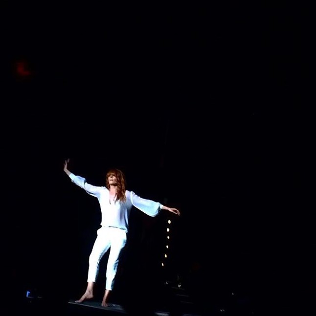 Florence Welch mindenkit magával ragadott.