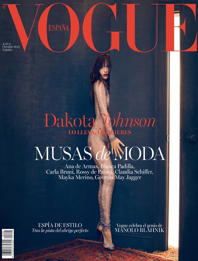 Dakota Johnson 2017 október spanyol Vogue