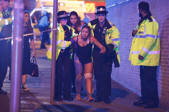 Ariana Grande Manchester sebesültek
