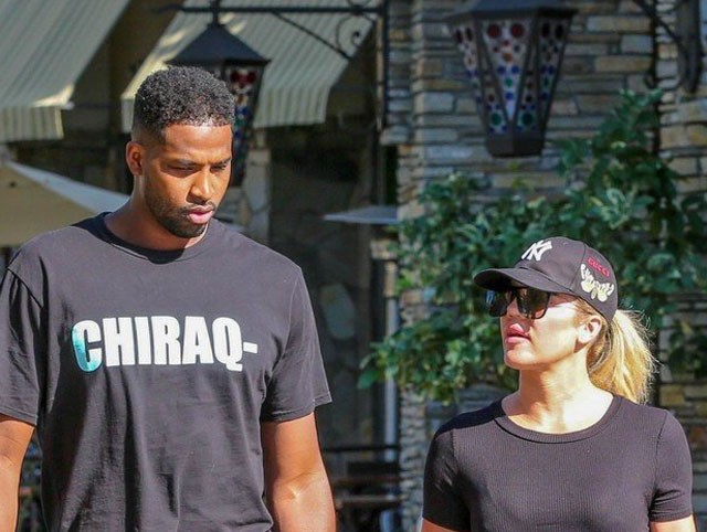 Tristan Thompson és Khloé Kardashian
