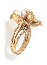 Arany gyűrű, kikiáltási ár: 50.000 Ft