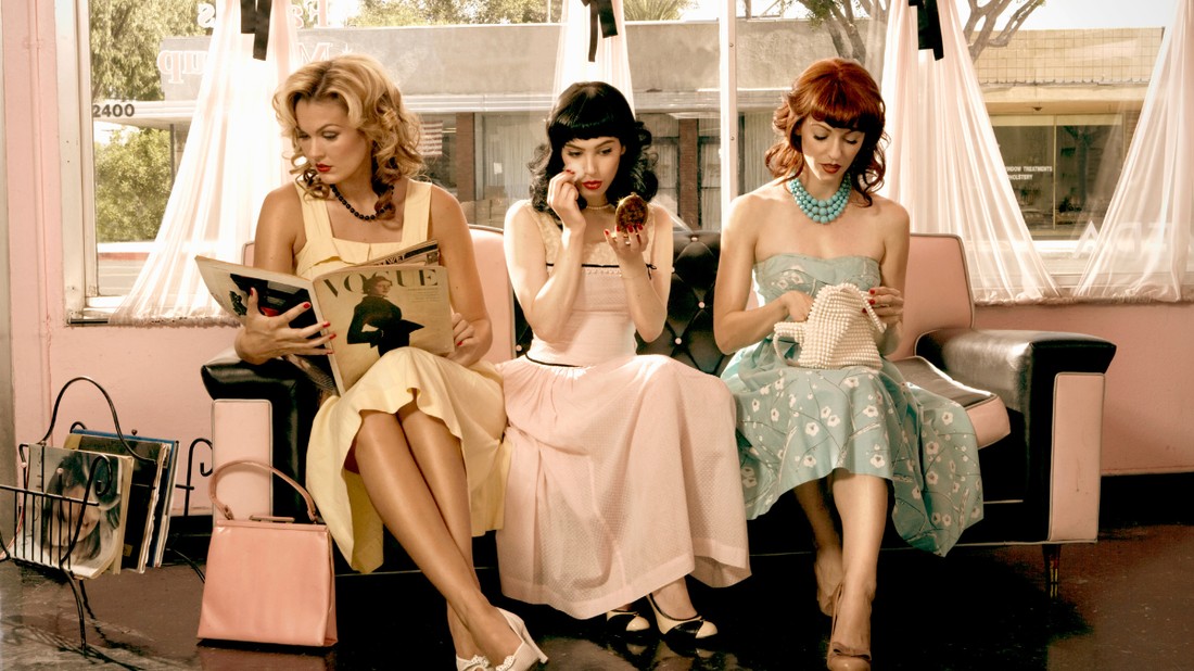 glamour smink pinup megfelelés