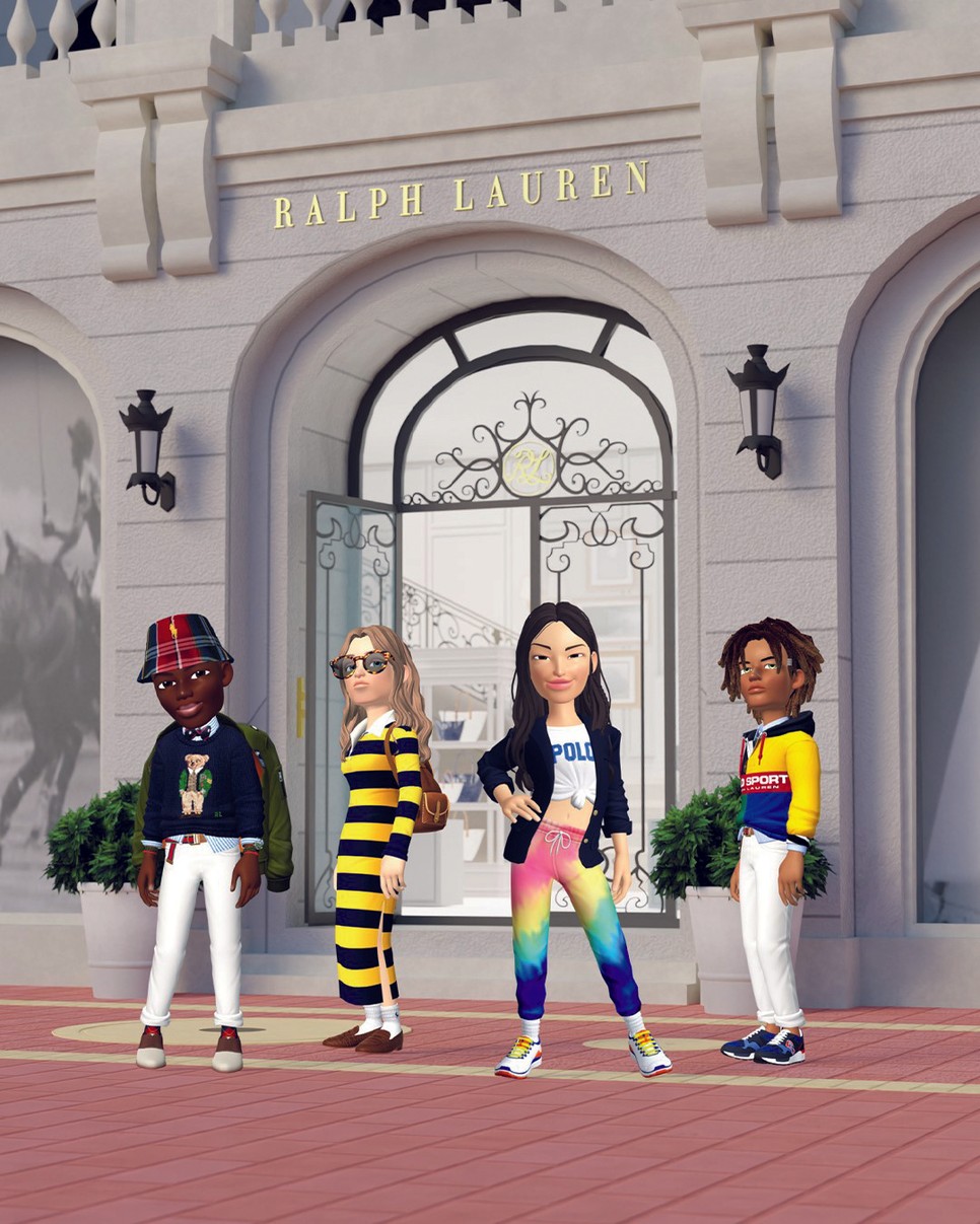 Ralph Lauren a Zepeto játékban