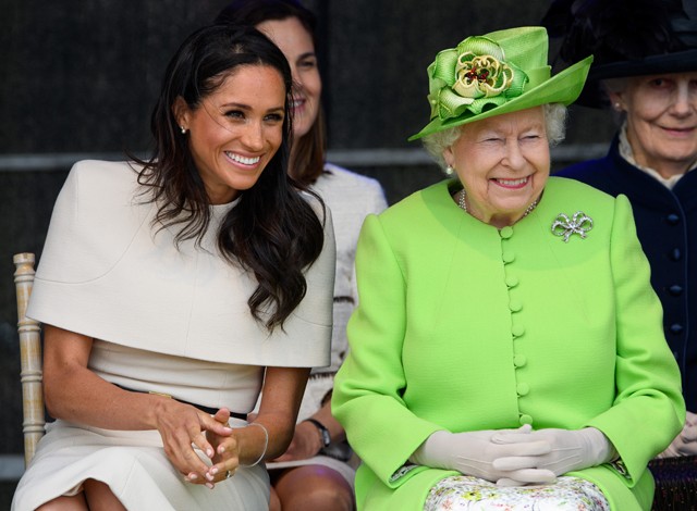 Meghan Markle Erzsébet királynő