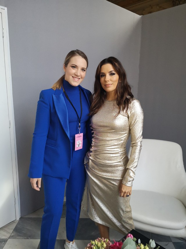 Eva Longoriával is találkoztunk Párizsban, a Karl Lagerfeld x L&#8217;Oréal Paris sminkkollekció bemutatóján