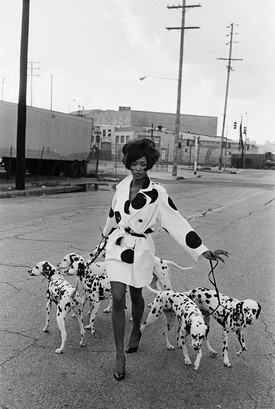 Peter Lindbergh: Naomi Campbell, Vogue USA,  Los Angeles, 1990 