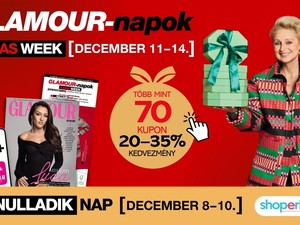 Itt a GLAMOUR-napok X-mas Week!