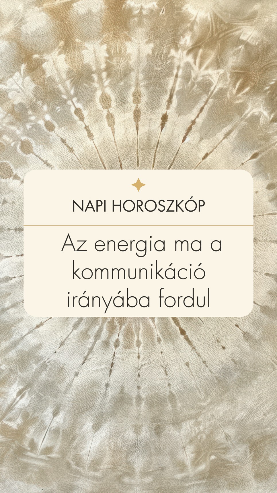 Napi horoszkóp: kapcsolatteremtésre ideális a mai nap
