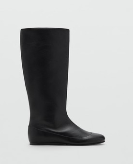 Bőrcsizma MANGO 59 995 Ft