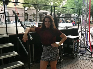 Zséka vagány szettben koncertezett