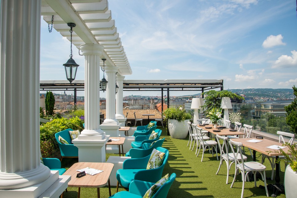 Mystery Hotel Budapest Sky Garden Rooftop