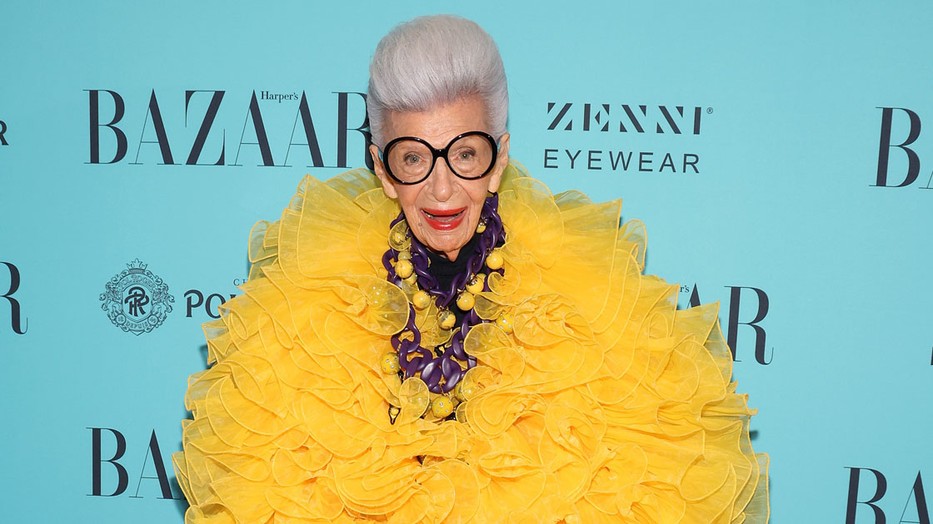  Iris Apfel a 100. születésnapi partiján