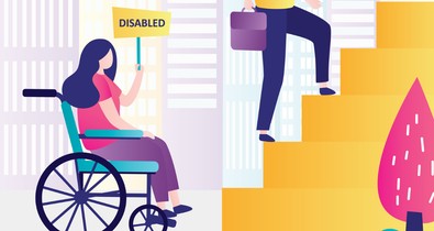 „Üdvözlöm, akadálymentes az épület?" - „Igen, mindössze három lépcső van!"