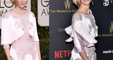 Cate Blanchett Golden Globe ruhája álomszép